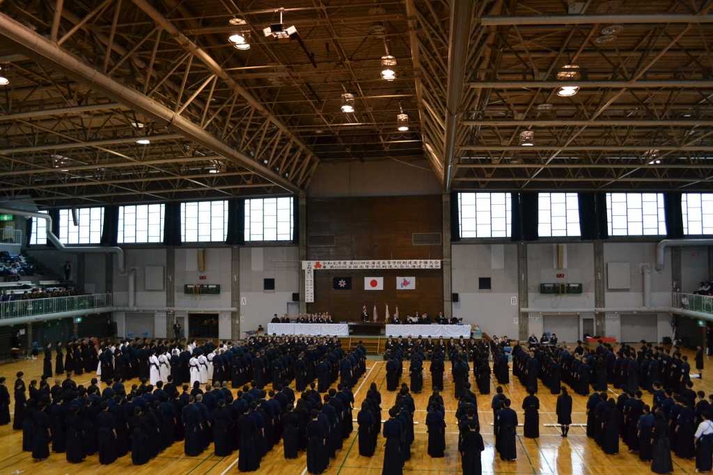 第６５回北海道高等学校剣道選手権大会を開きます。